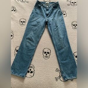 Abercrombie & Fitch Blue High Rise Women Jeans